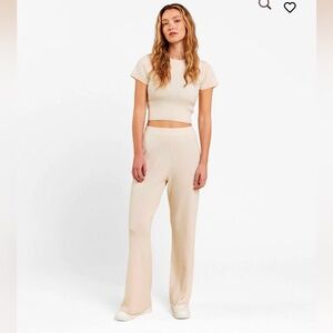 nuuds Ribbed Sweater Set